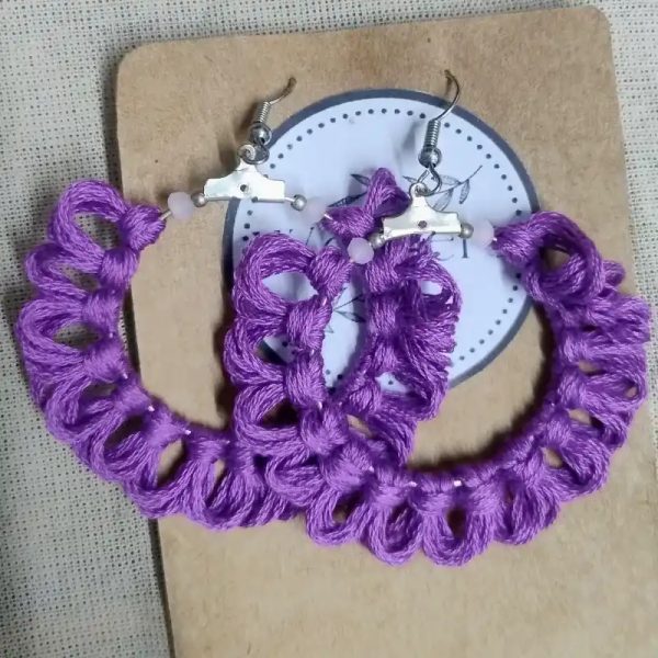 Pendientes Macramé