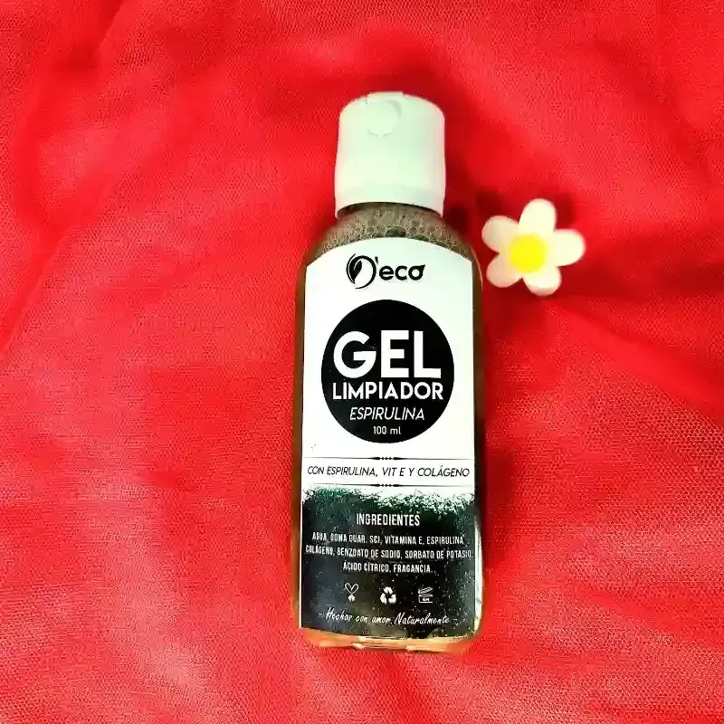 Gel limpiador de Espirulina