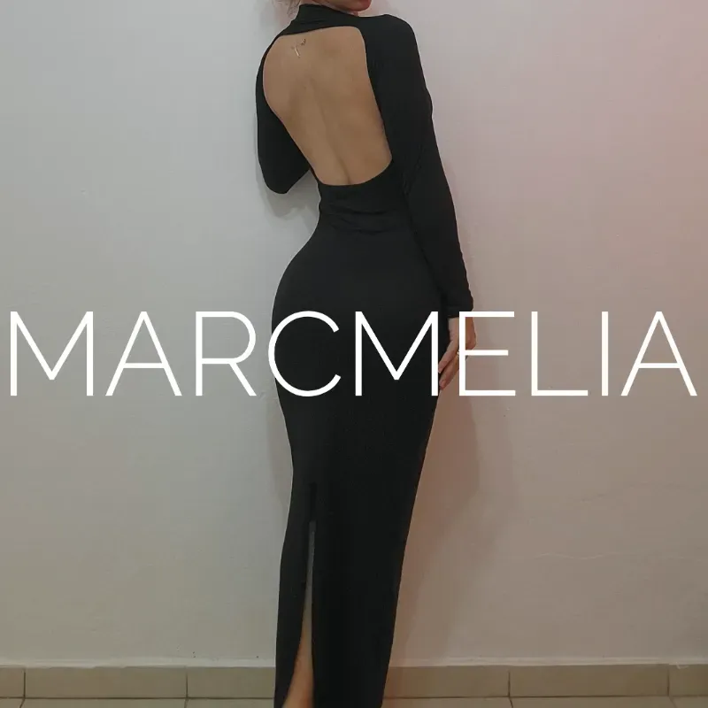 VESTIDO EVE C/ABERT TRASERA Y ESPALDA DESCUBIERTA(ENCARGO)