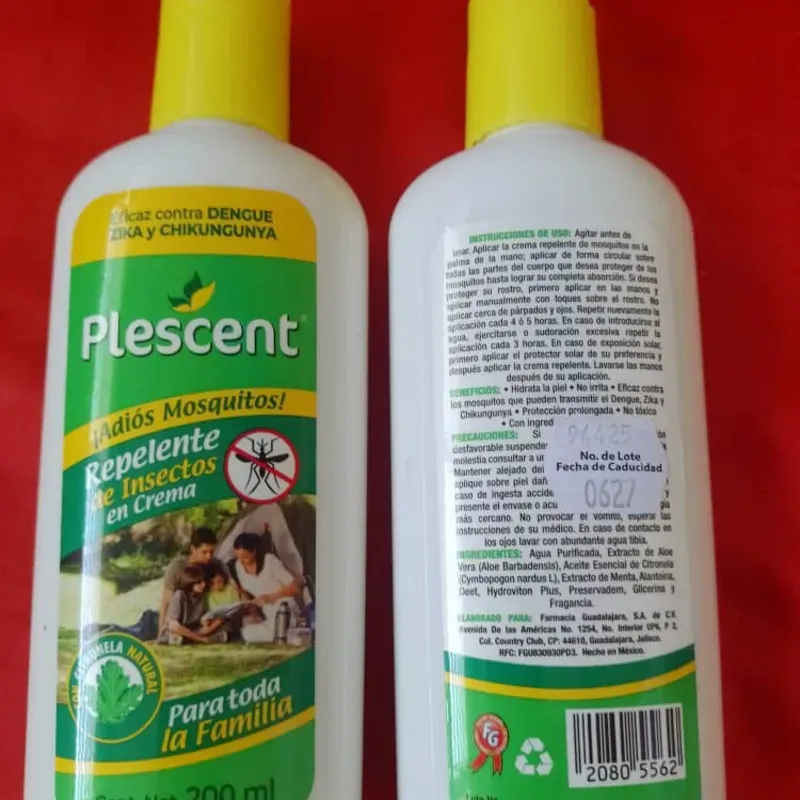 Repelente mosquitos en Crema