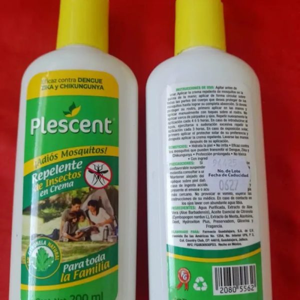 Repelente mosquitos en Crema