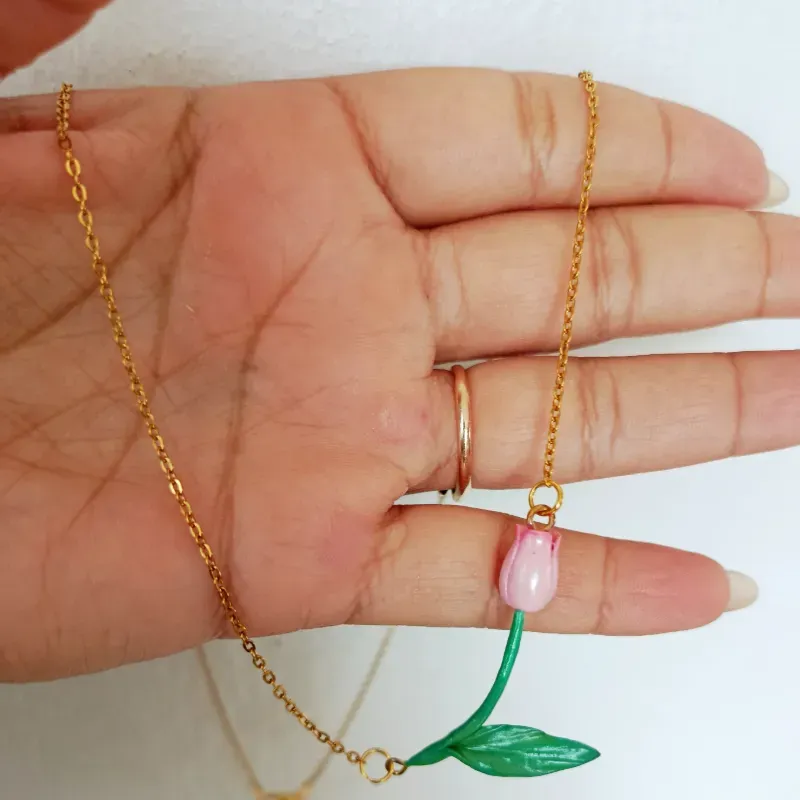 Collar – Tulipán Rosé