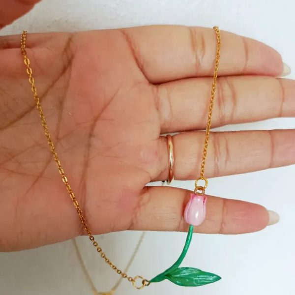 Collar – Tulipán Rosé