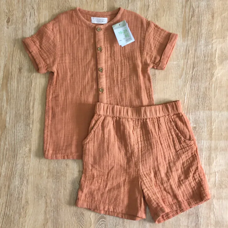 Conjunto color terracota