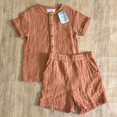 Conjunto color terracota