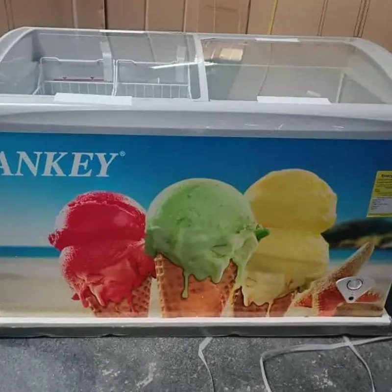 Nevera heladera exhibidora de 9 pies