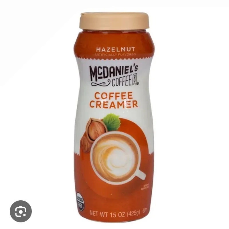 Coffee creamer con avellana y natural