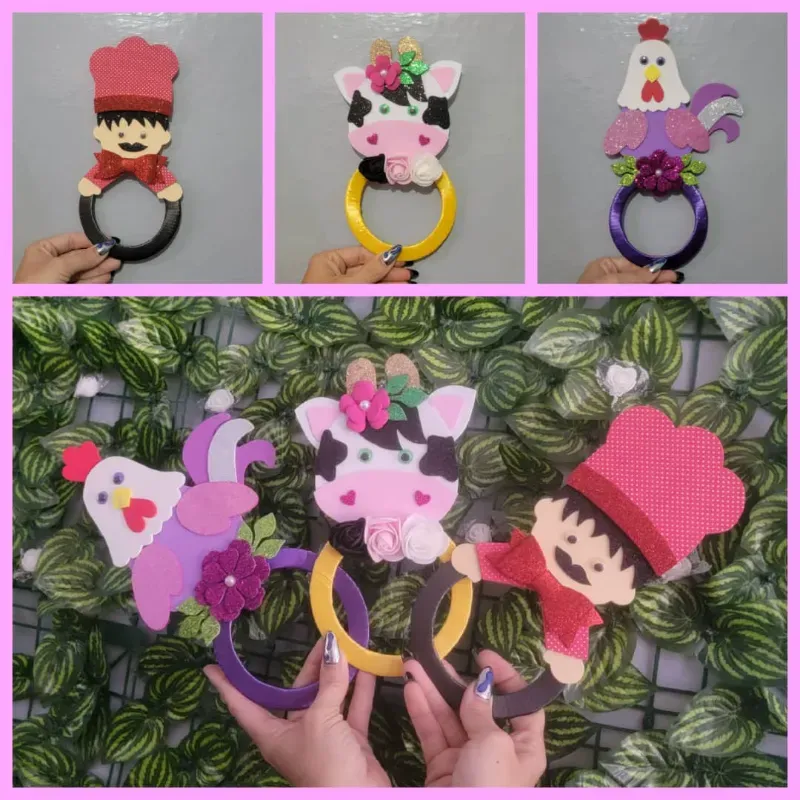 Porta paños de foamy