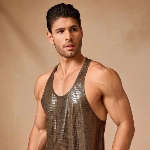 Brown Tank Top