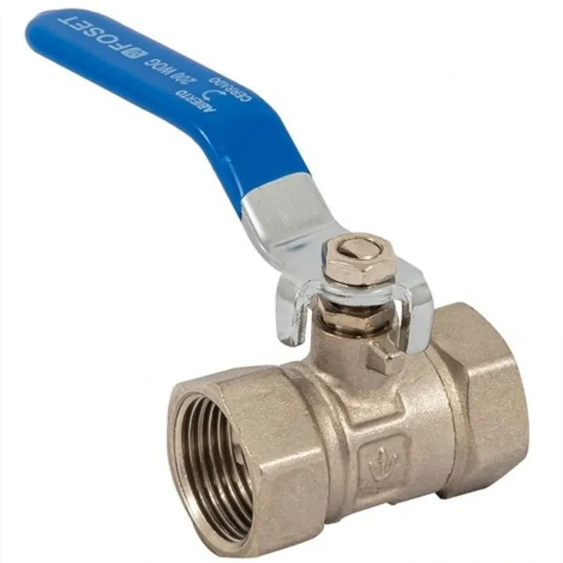 VÁLVULA DE ESFERA, DE LATÓN, ROSCABLE, 3/4", ALTA PRESIÓN