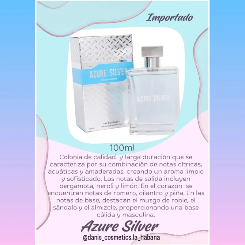 Azure Silver (Made in India- Hombre)