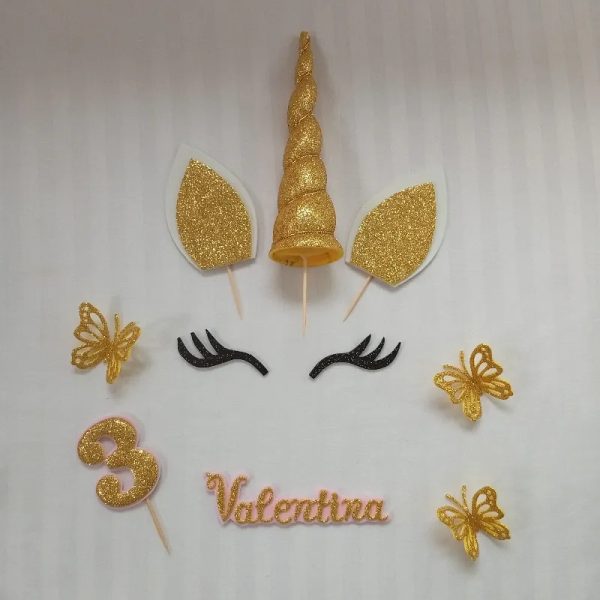 Cake topper (Unicornio)