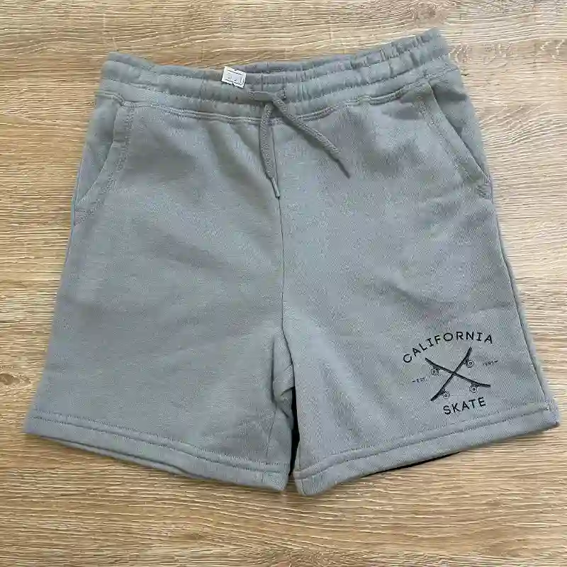 Short color gris "California Skate"
