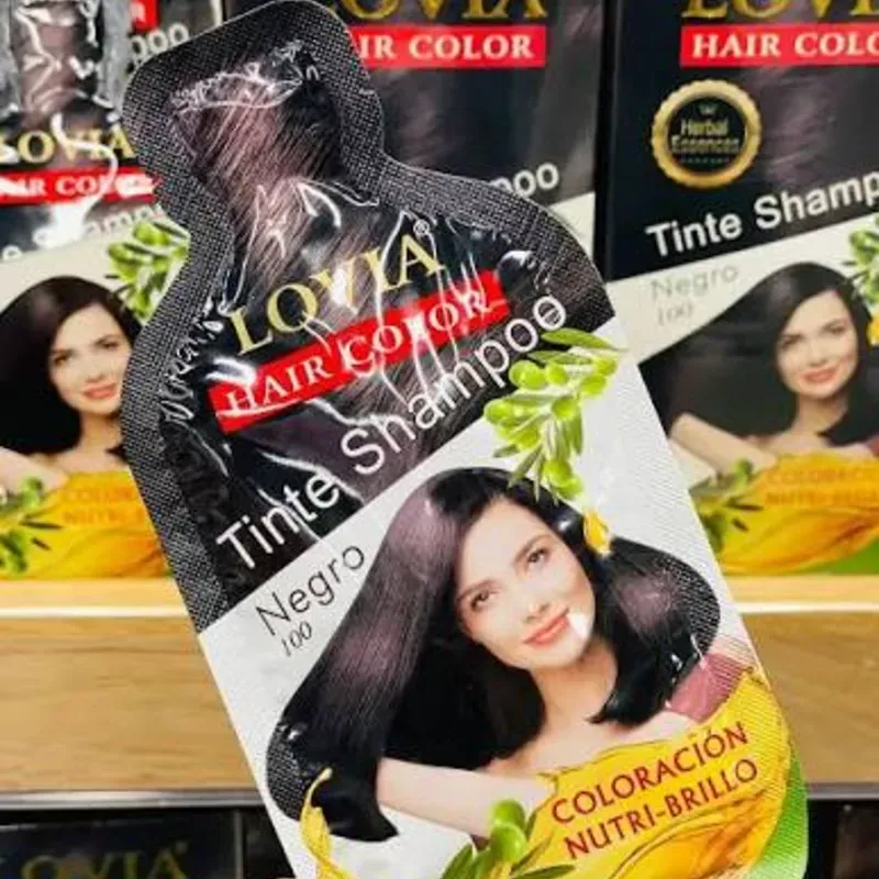 Shampoo Color Sin Amoniaco ( Solo color Negro )
