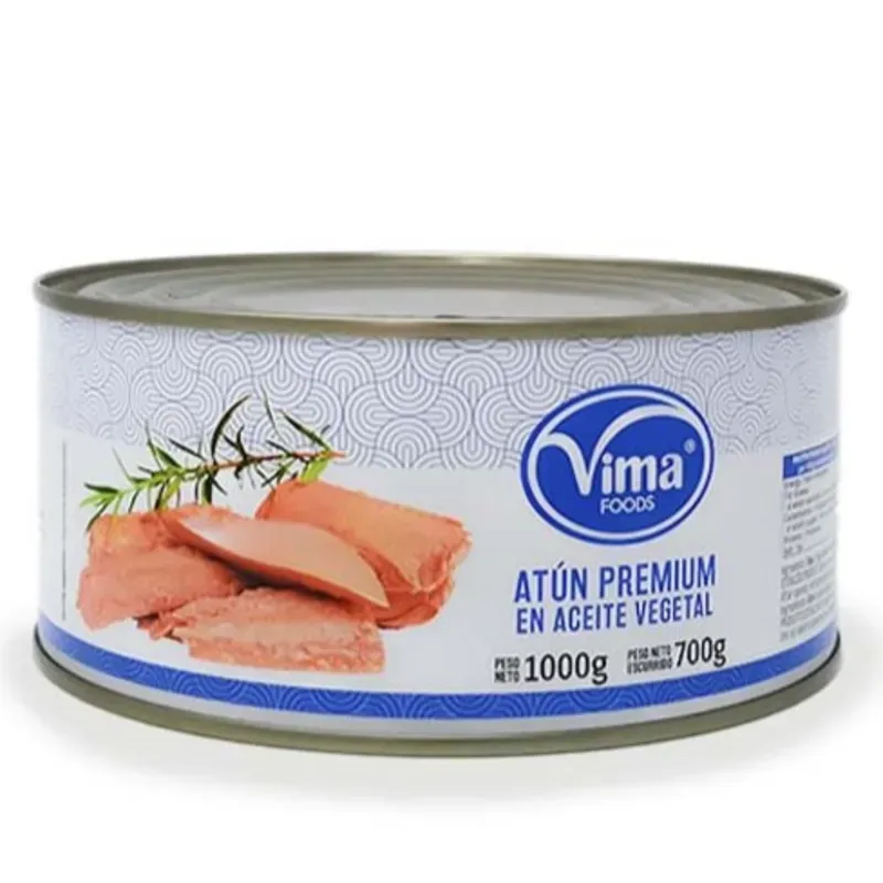 Atún en Aceite Vegetal Premium 1000g