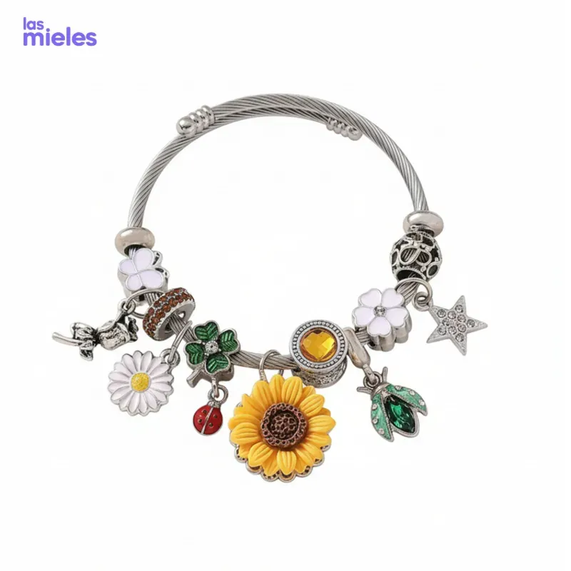 Pulsera girasol
