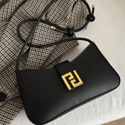 Cartera elegante negra