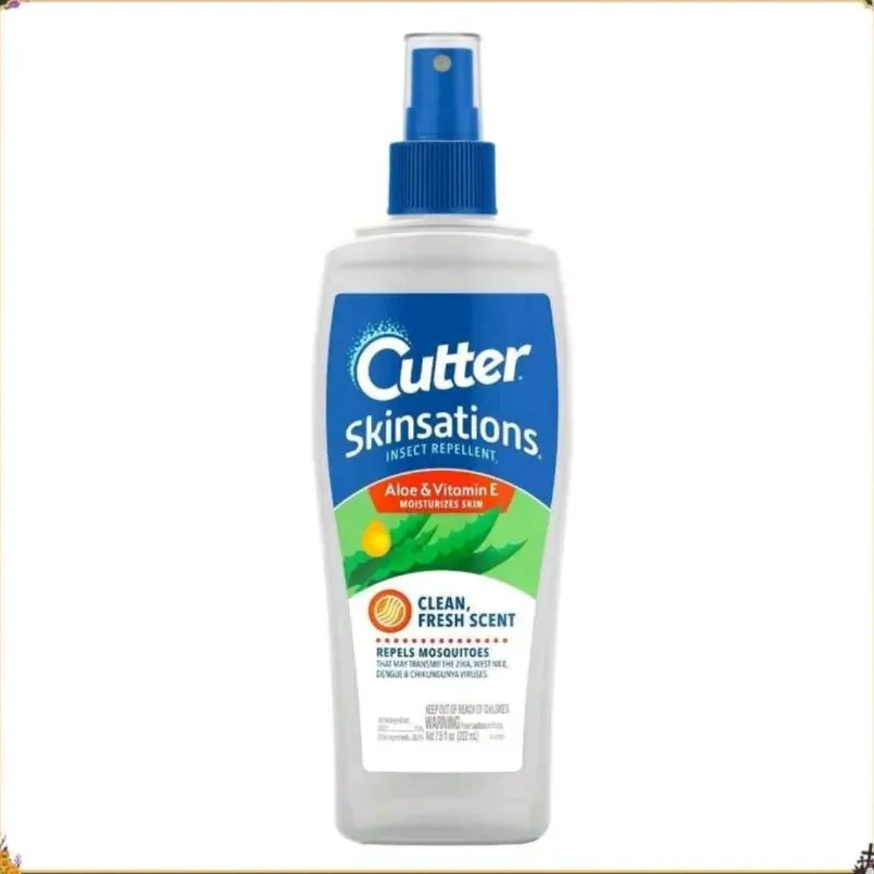 Repelente de insectos con Aloe y Vitamina E.