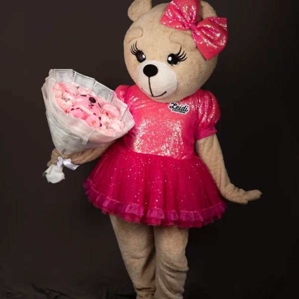 Osita amor rosada 