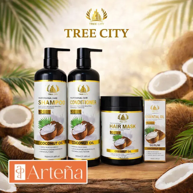Set Profesional con aceite de COCO