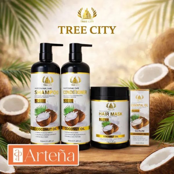 Set Profesional con aceite de COCO