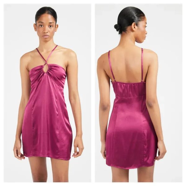 Vestido P&B morado