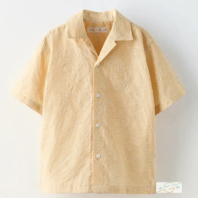 Camisa amarilla ZARA