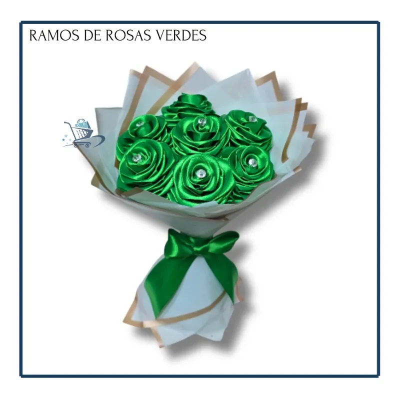 Ramo de Rosas Verdes