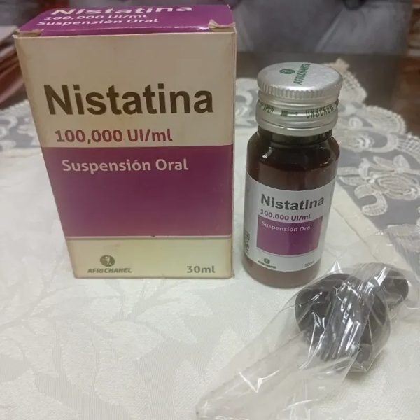  Nistatina  (pomo de 30 ml) (100 000 UI/ml)
