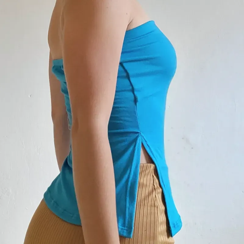 CROP TOP LARGO C/ABERT (ENCARGO)