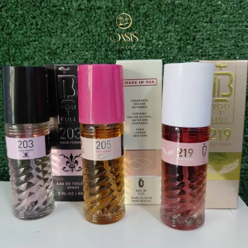 Perfume 203, 205 y 219