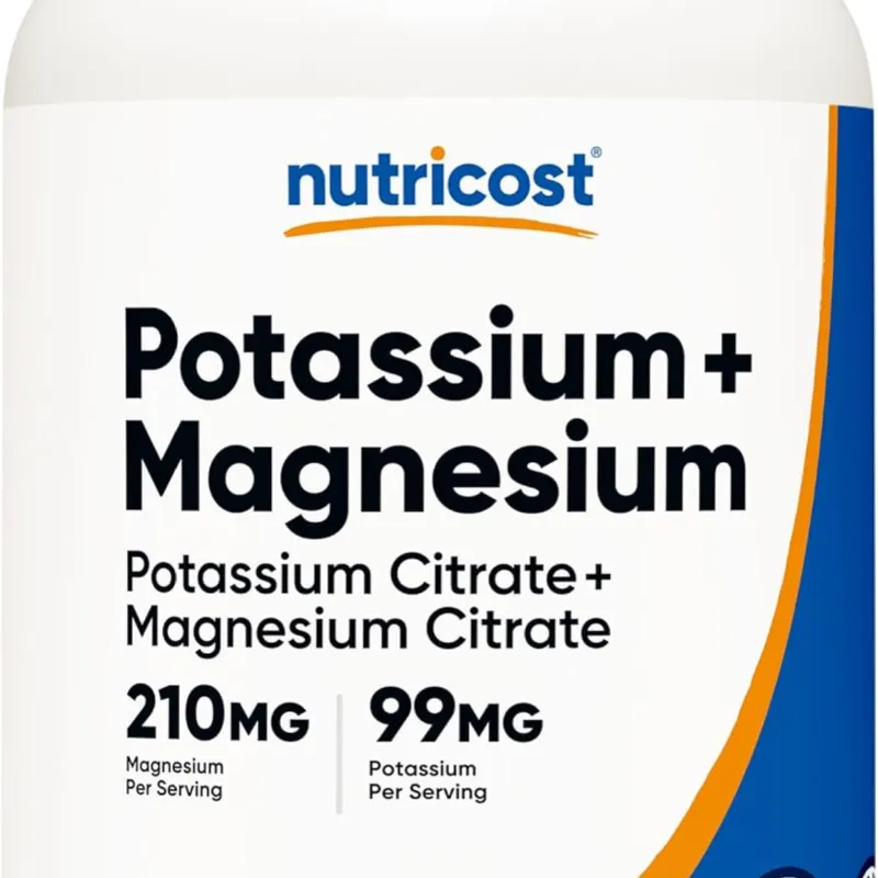 Nutricost Potasio y magnesio