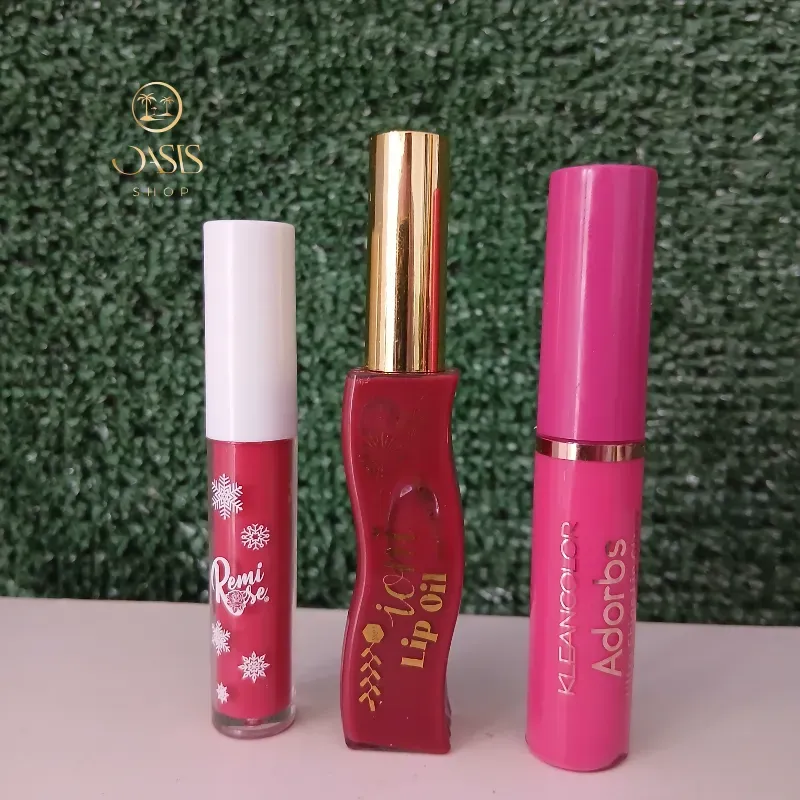 Gloss tonos rojo y fresa