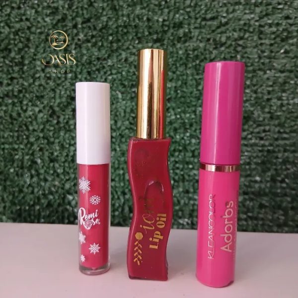 Gloss tonos rojo y fresa