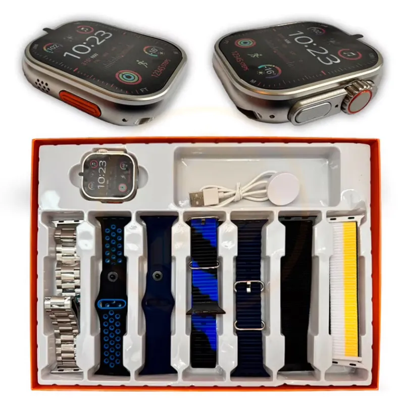 Smart Watch Ultra Laxasfit 49mm 7 en 1