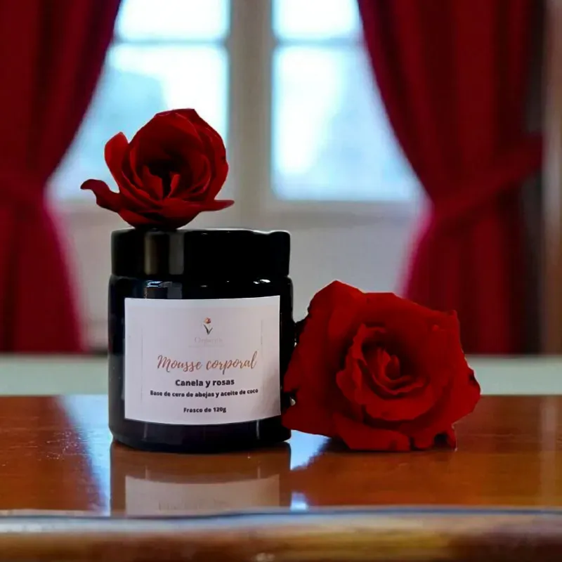 Mousse corporal Canela & Rosas