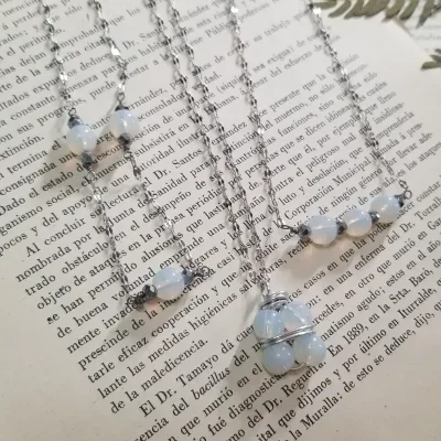 Collares de piedras semipreciosas