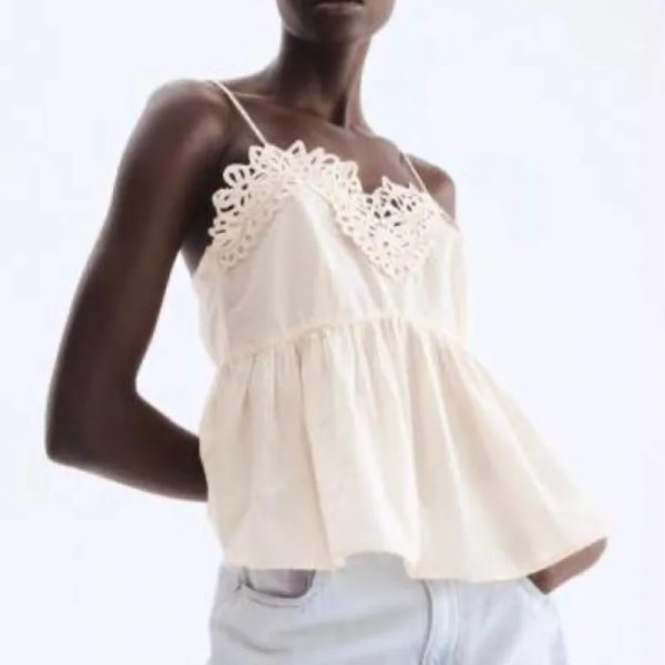 Blusa H&M rosa palo