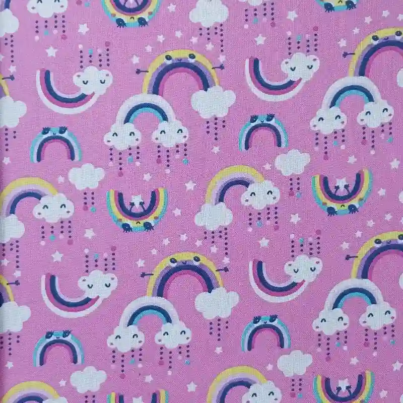 Encuadernado Arcoiris Rosado