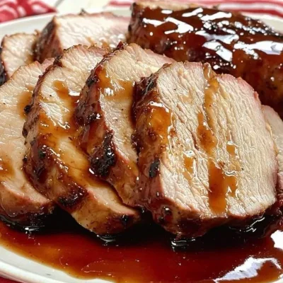 Lomo de cerdo ahumado