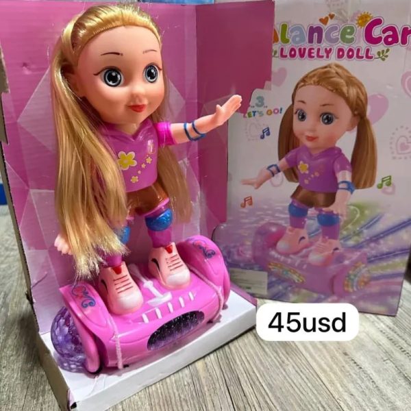 ✨Muñeca sobre patines q canta y se mueve✨