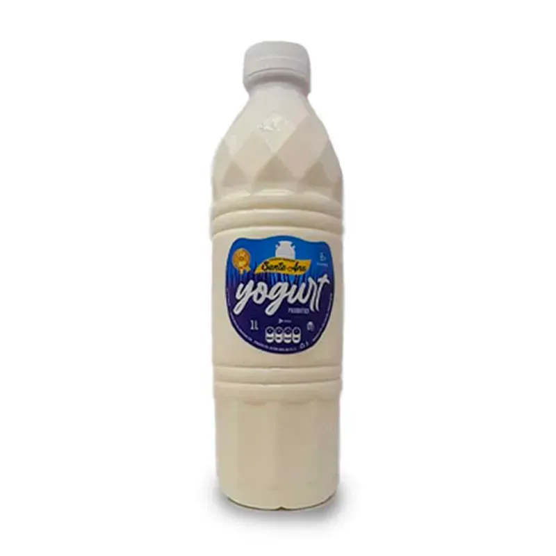 Yogurt Probiótico Natural Santa Ana 1L