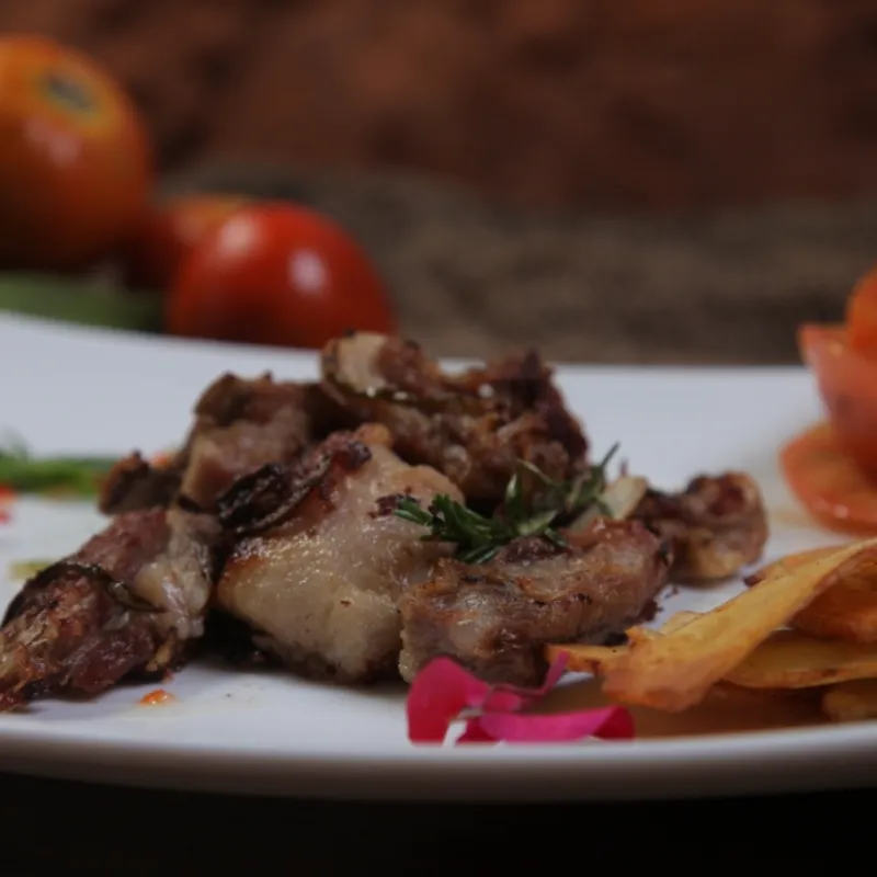 Puntine di Maiale in Padella