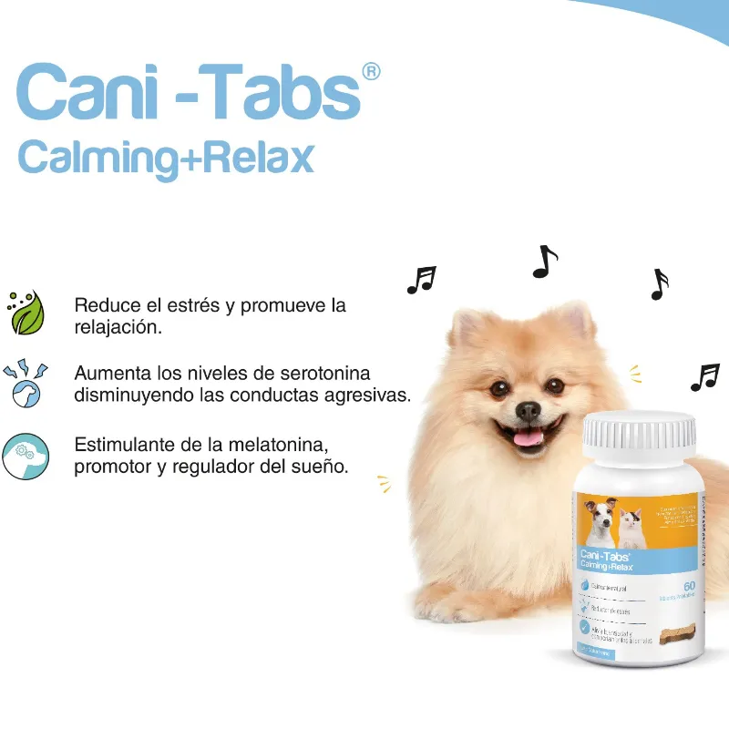Cani Tabs: calming+relax