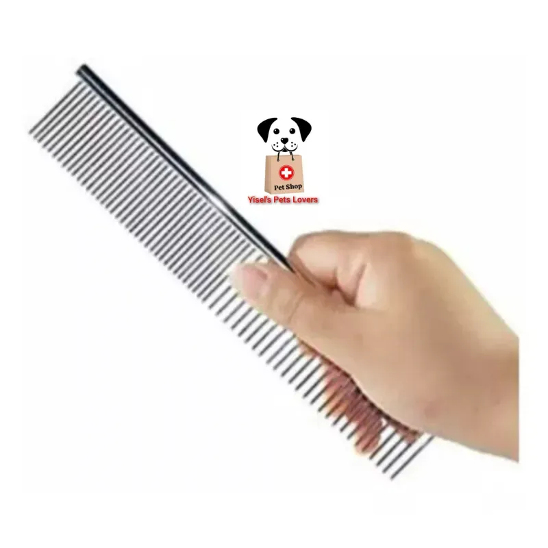 Peine metálico para mascotas