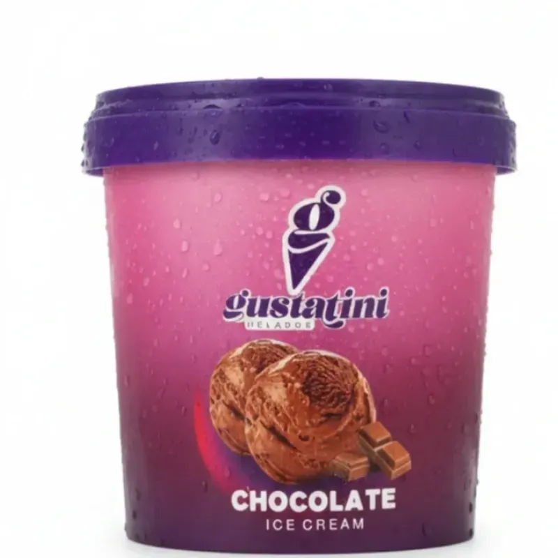 Pote de Helado de Chocolate 500ml