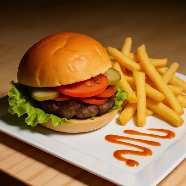 HAMBURGUESA DE CERDO