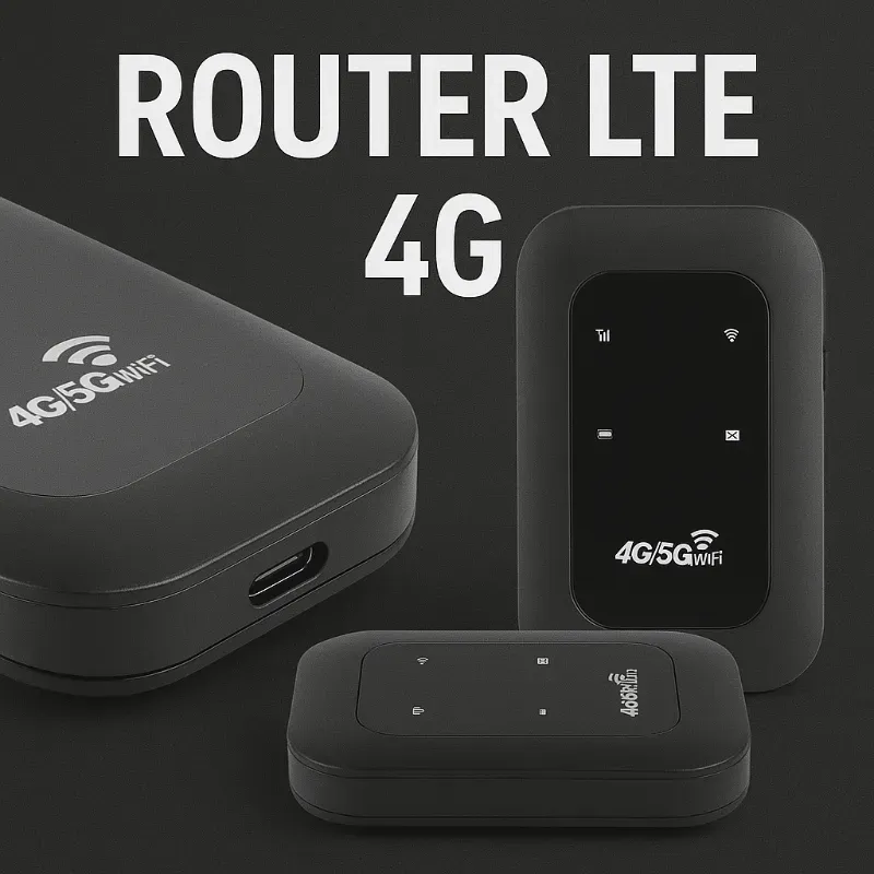  Router WiFi de Bolsillo 4G LTE – Hotspot Móvil con SIM