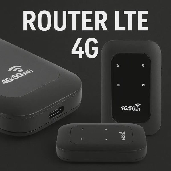  Router WiFi de Bolsillo 4G LTE – Hotspot Móvil con SIM