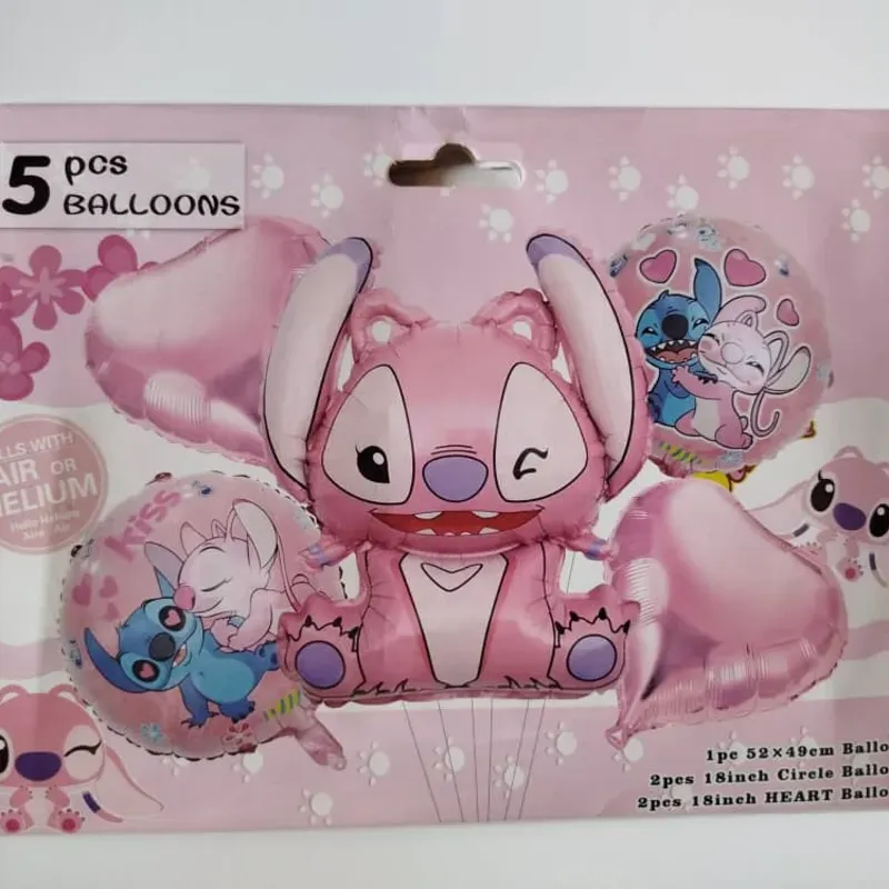 Set de globos de 5 piezas temáticos y de fiesta